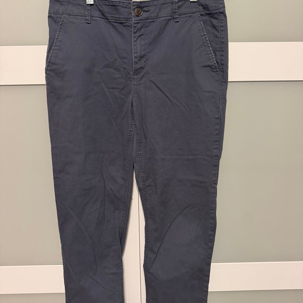 LOFT Monroe Slim Pants Women’s Size 6 Gray Straight Slim Office Career Stretch